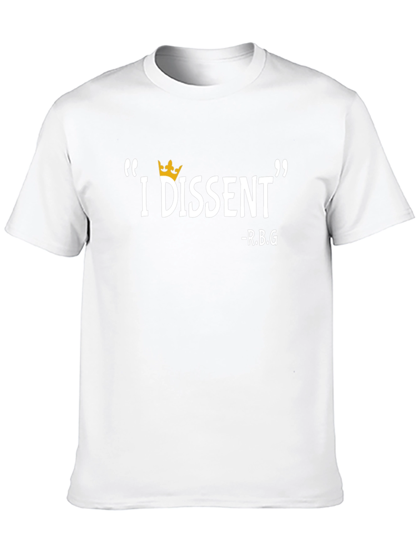 I Dissent RBG Black T-Shirt