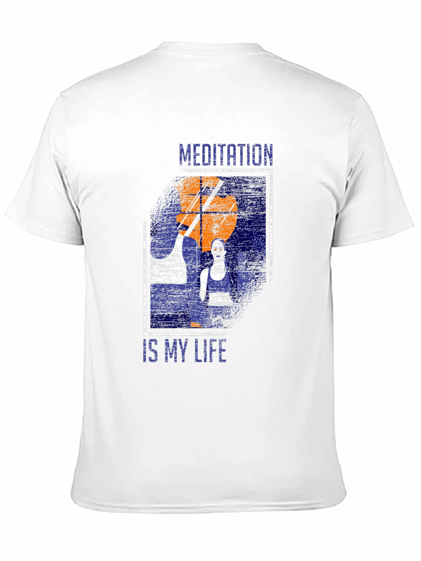 Meditation Is My Life Graphic T-Shirt
