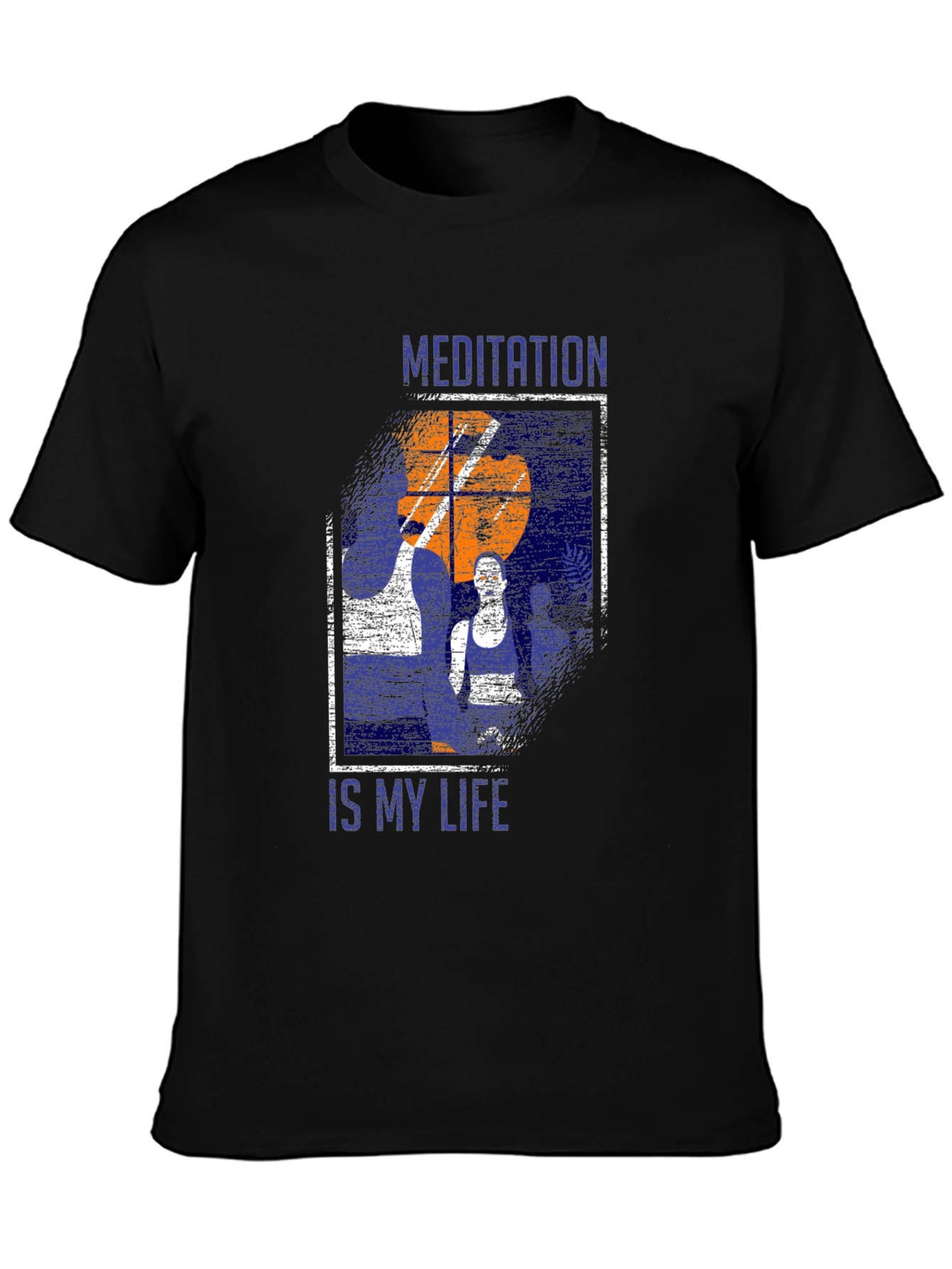 Meditation Is My Life Graphic T-Shirt