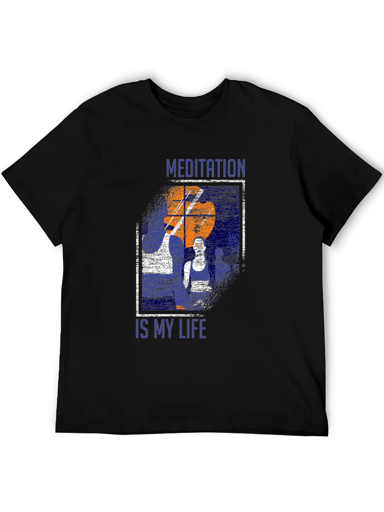 Meditation Is My Life Graphic T-Shirt