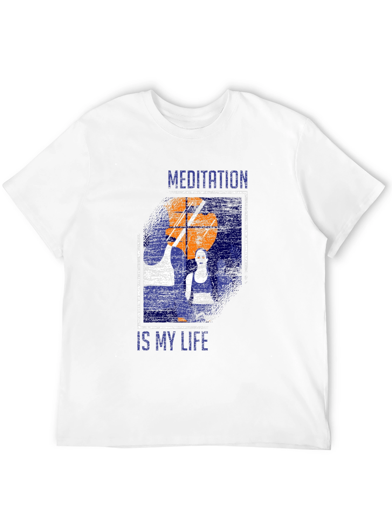 Meditation Is My Life Graphic T-Shirt