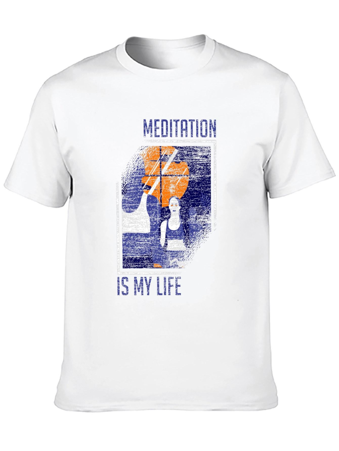 Meditation Is My Life Graphic T-Shirt
