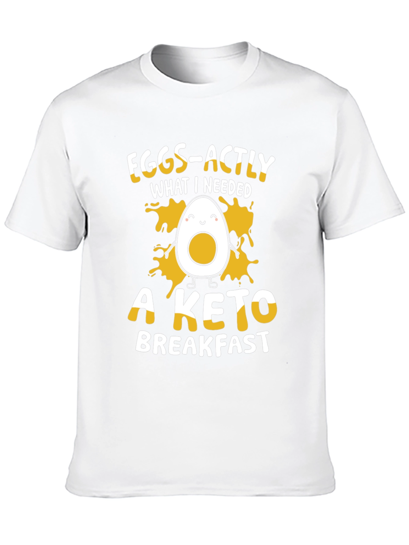 Eggs-actly Keto Breakfast Funny T-Shirt