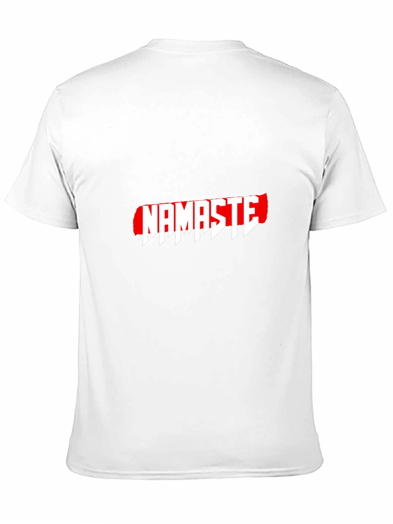 Namaste Graphic T-Shirt - Casual Black Tee