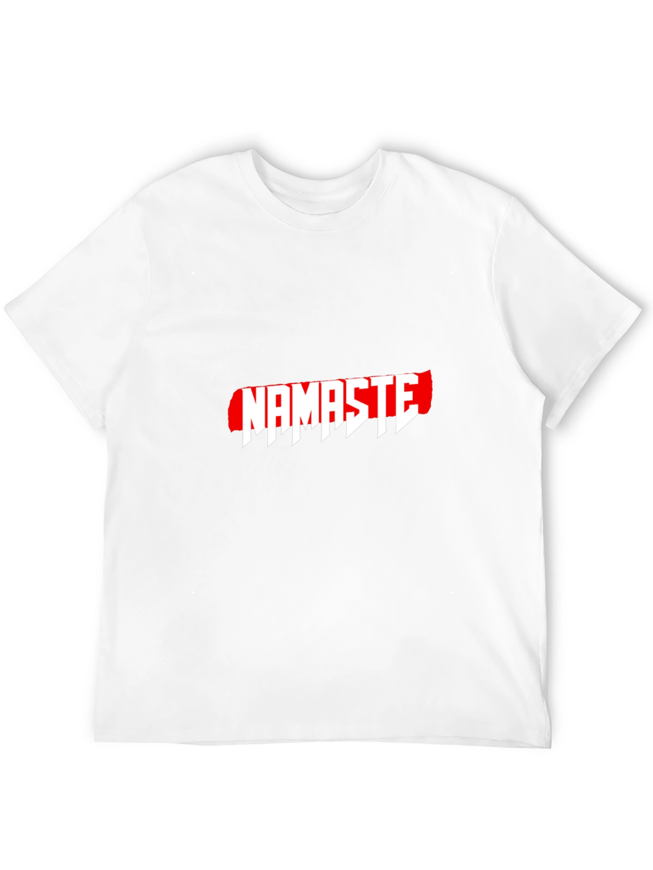 Namaste Graphic T-Shirt - Casual Black Tee