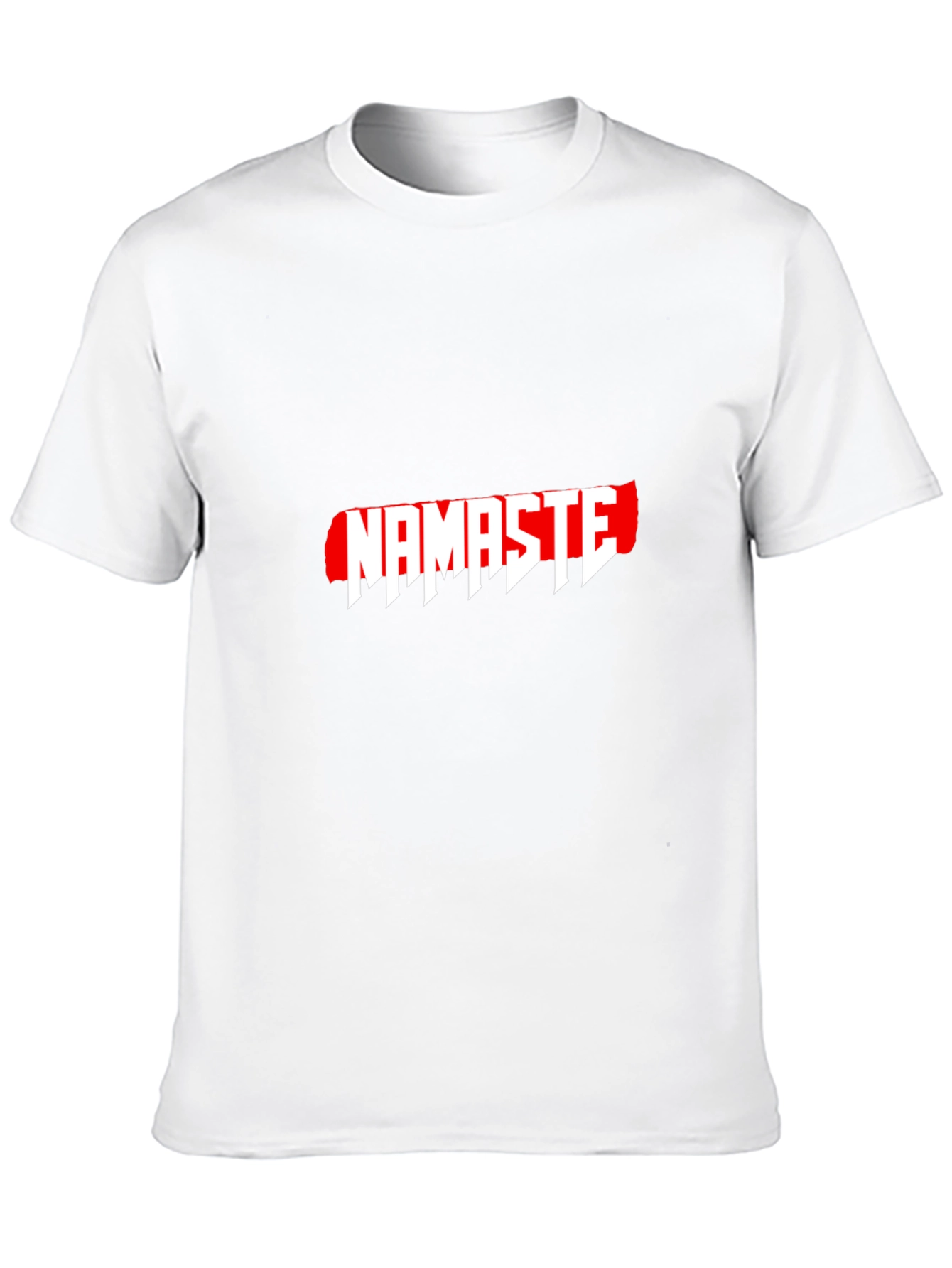 Namaste Graphic T-Shirt - Casual Black Tee