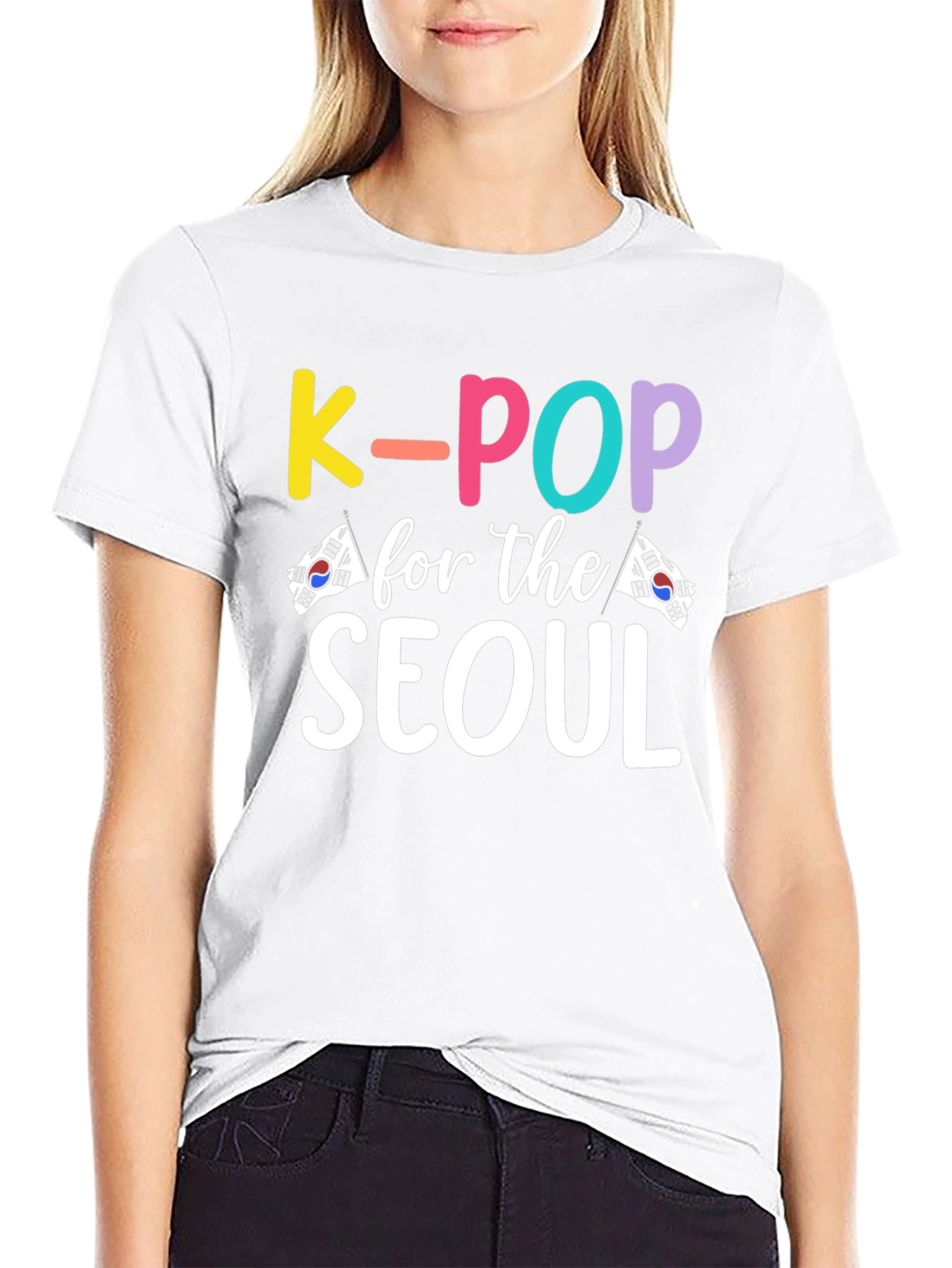 K-Pop for the Seoul Black T-Shirt