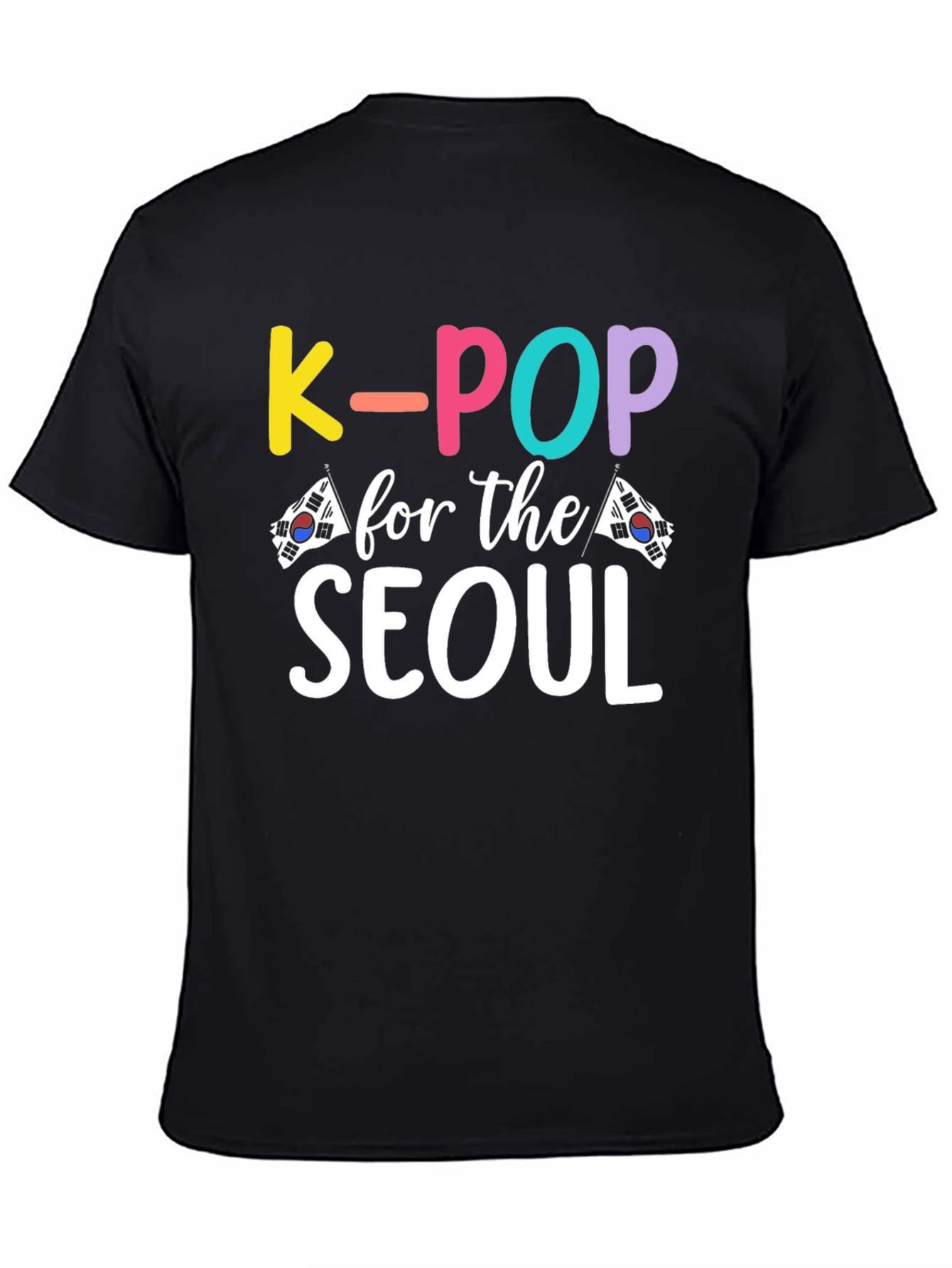 K-Pop for the Seoul Black T-Shirt