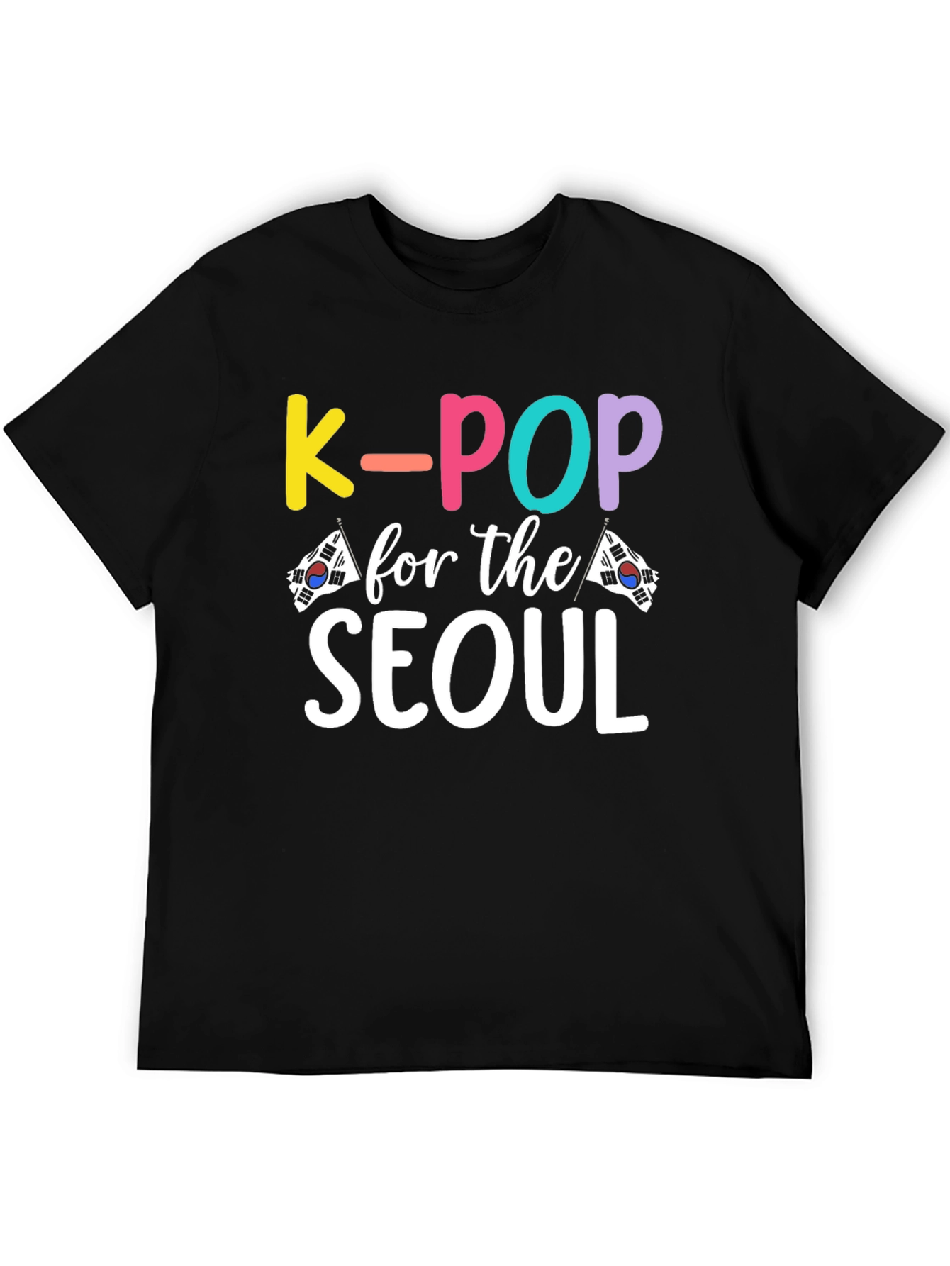 K-Pop for the Seoul Black T-Shirt