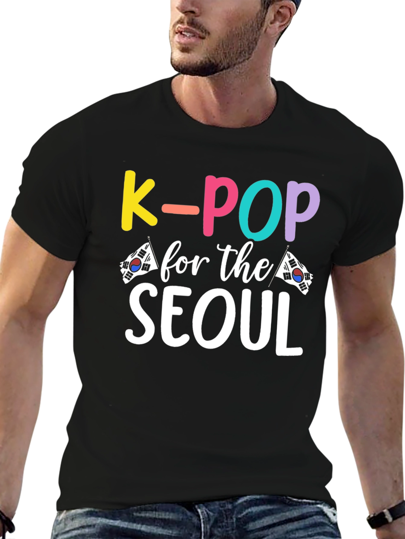 K-Pop for the Seoul Black T-Shirt