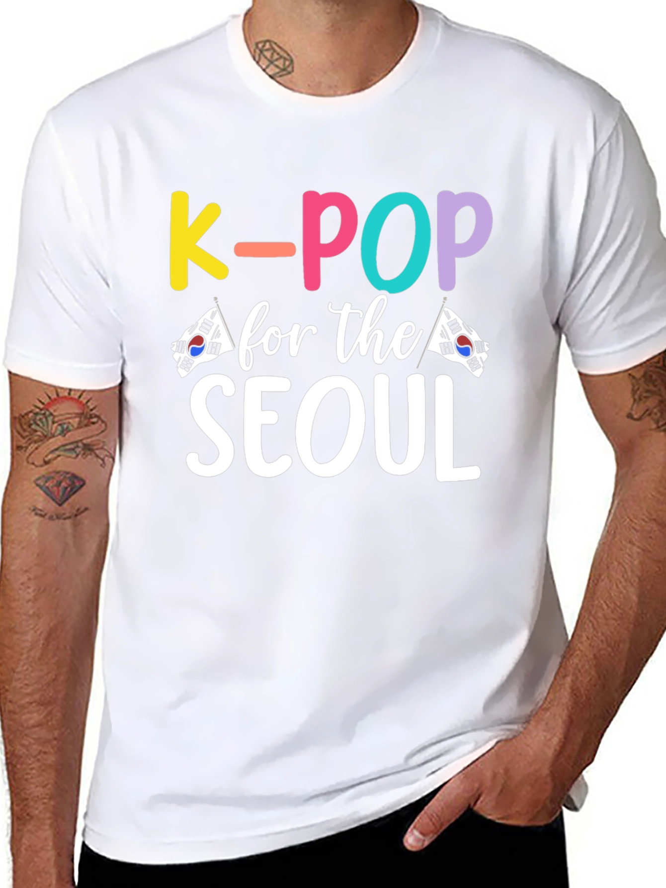 K-Pop for the Seoul Black T-Shirt
