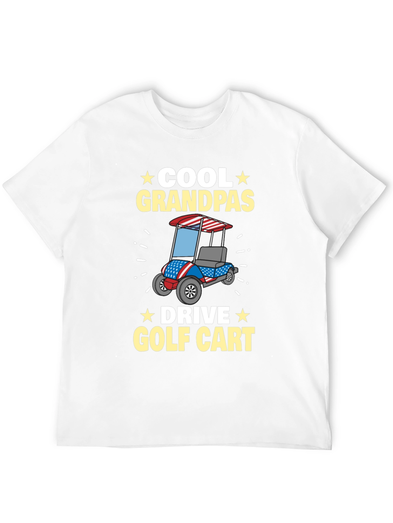 Cool Grandpas Drive Golf Cart T-Shirt