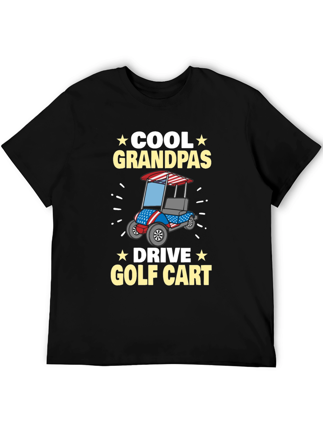 Cool Grandpas Drive Golf Cart T-Shirt
