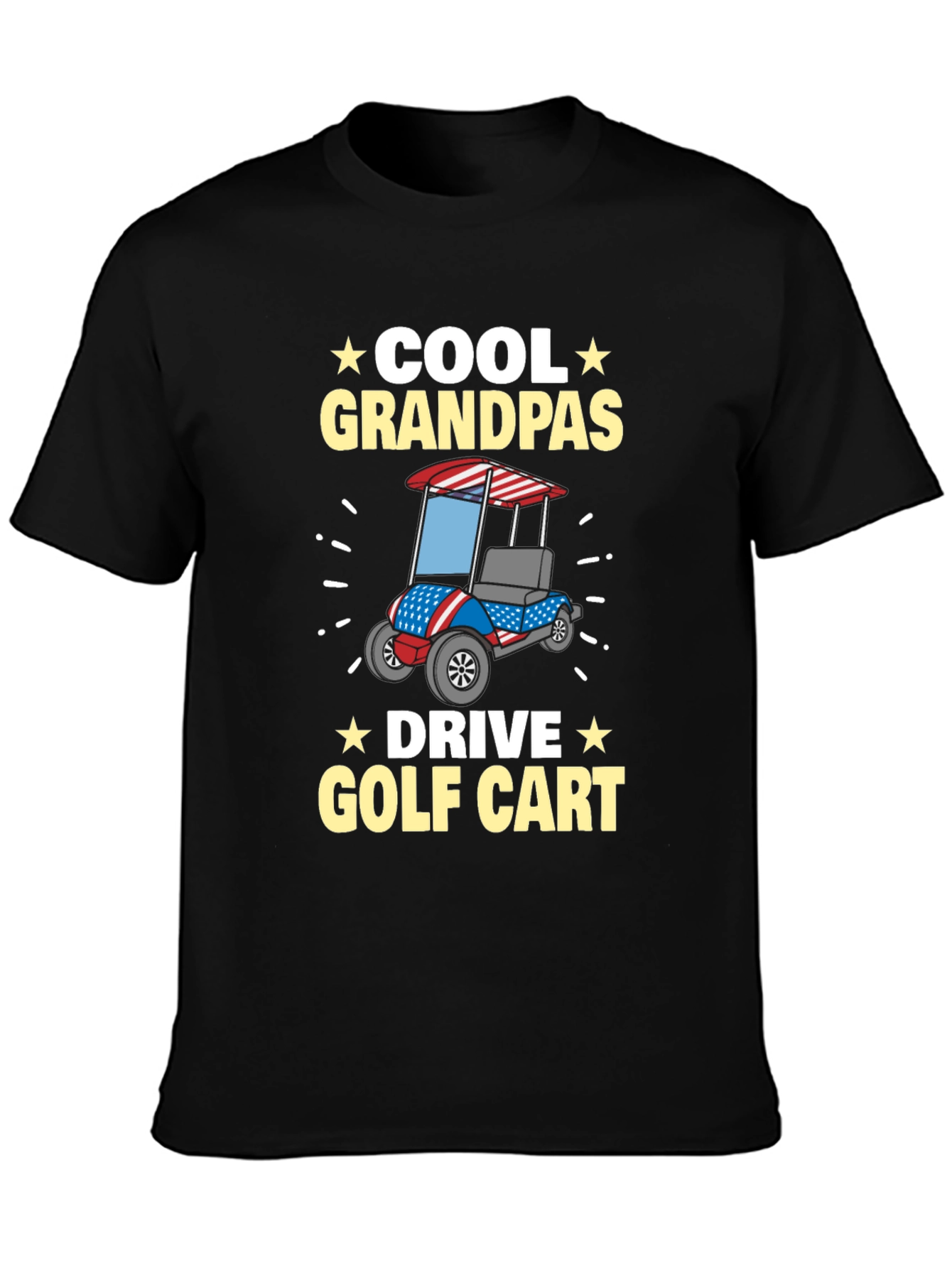 Cool Grandpas Drive Golf Cart T-Shirt