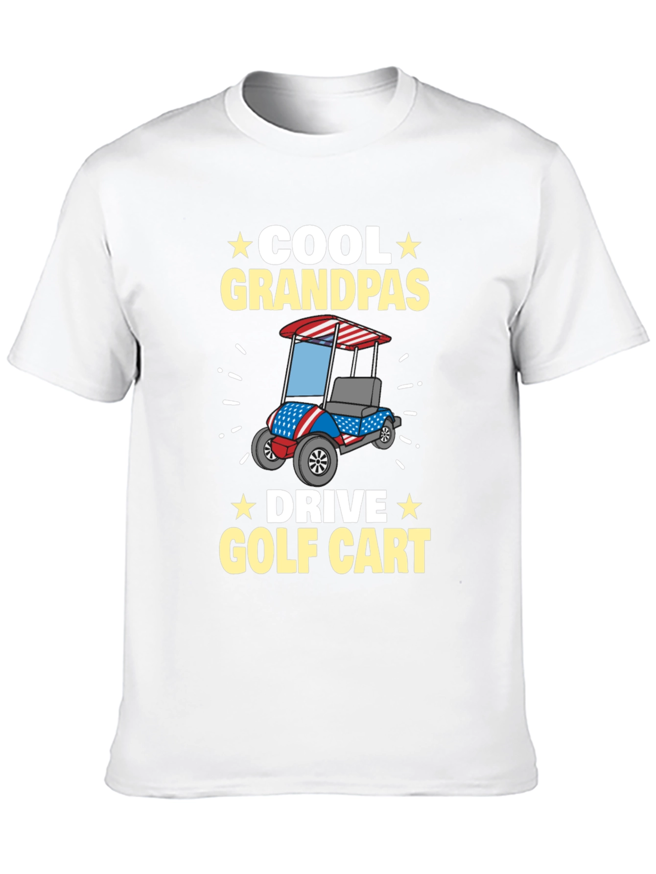 Cool Grandpas Drive Golf Cart T-Shirt
