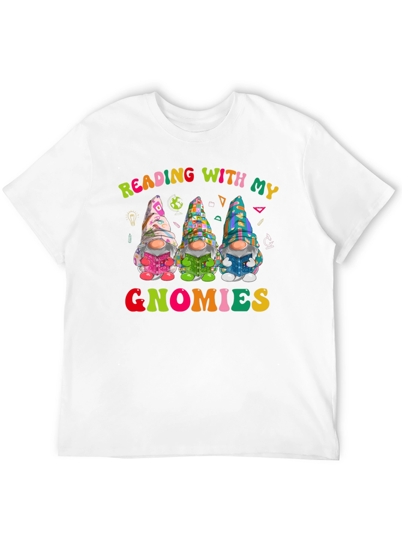 Reading with My Gnomies T-Shirt