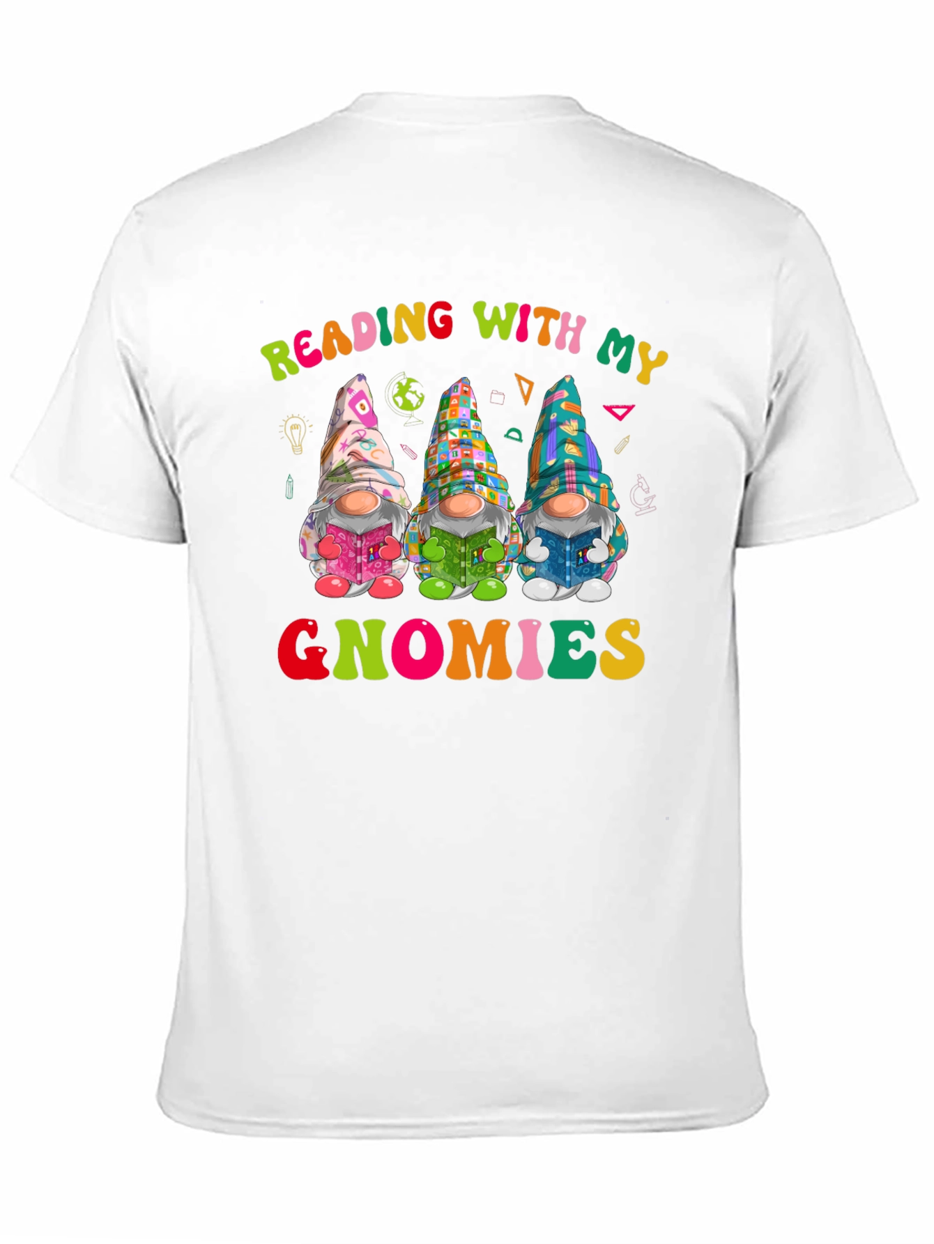Reading with My Gnomies T-Shirt