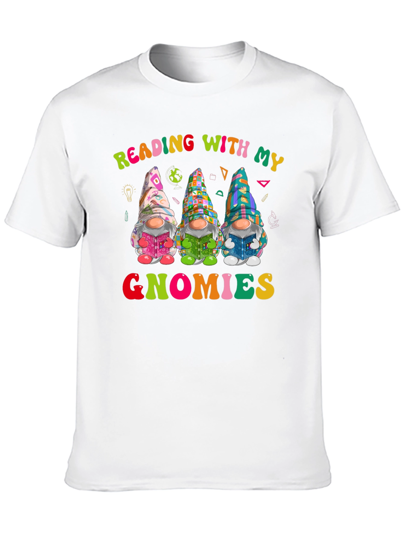 Reading with My Gnomies T-Shirt