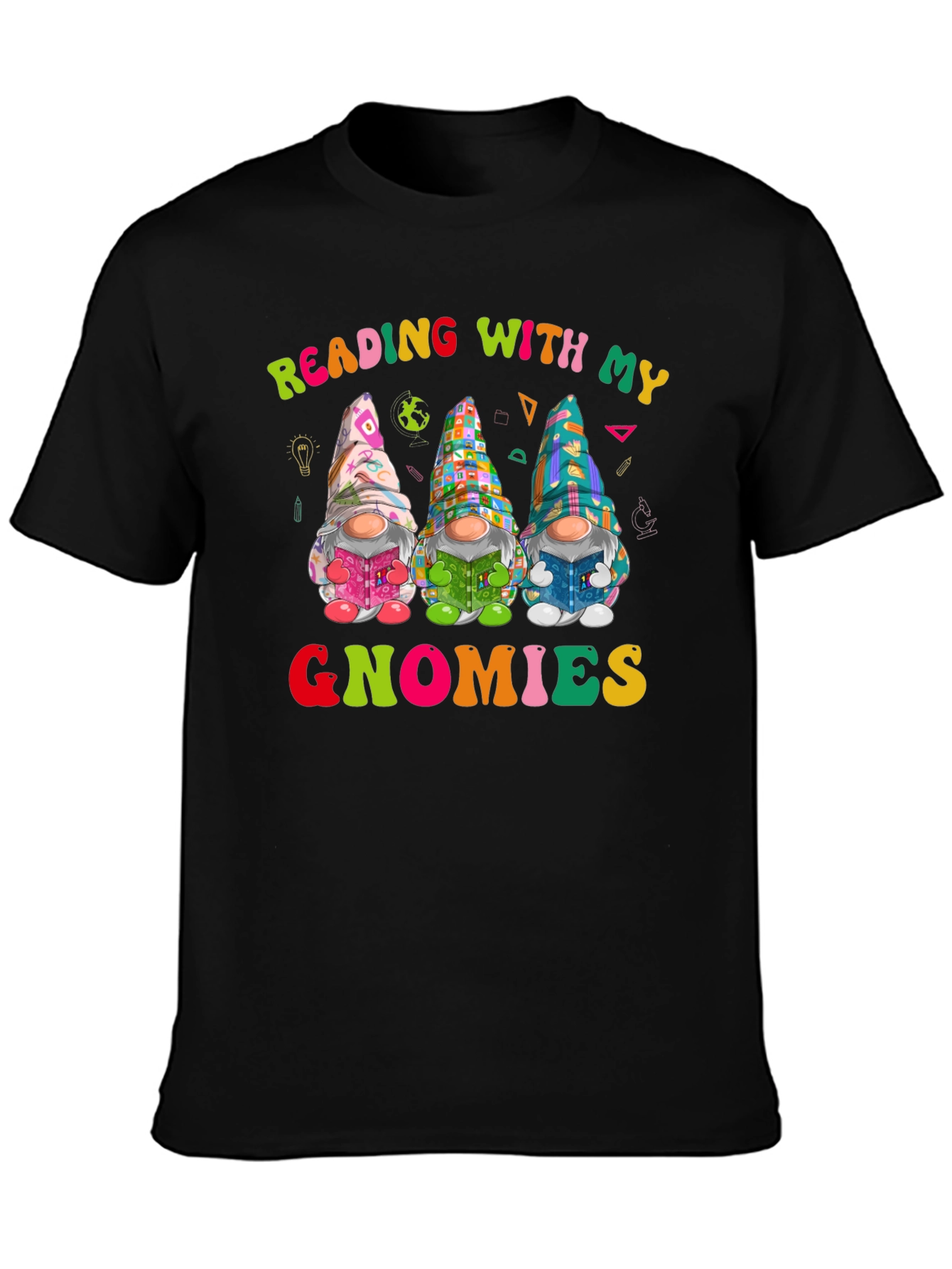Reading with My Gnomies T-Shirt