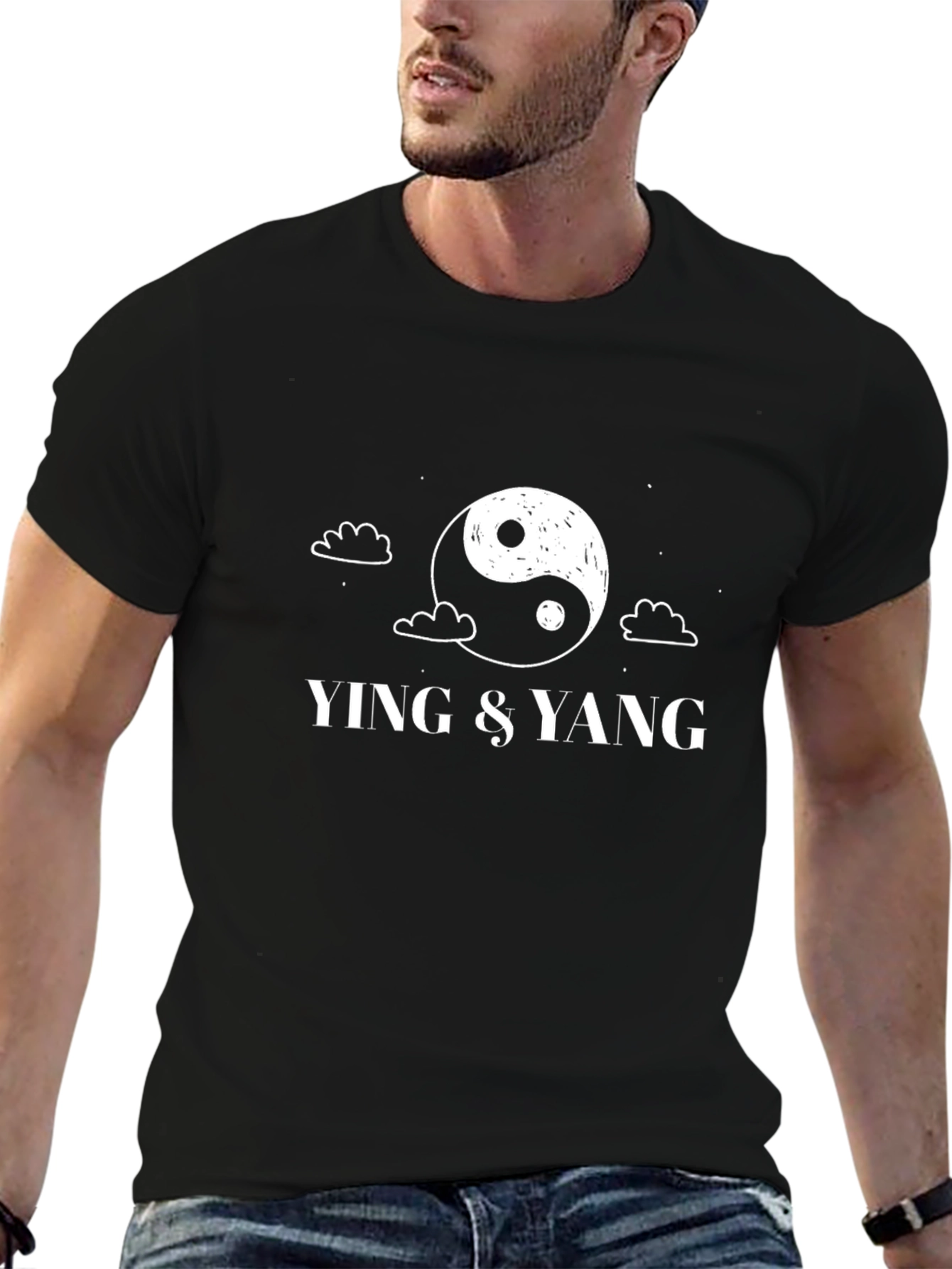Ying & Yang Graphic Tee - Balance & Harmony