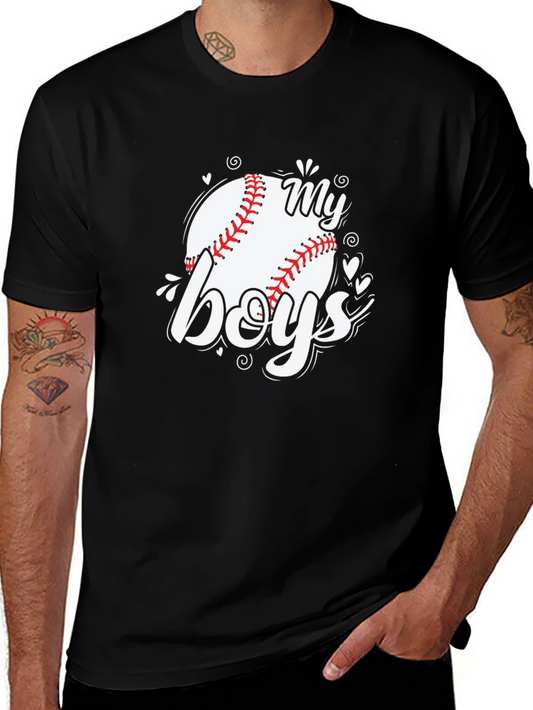 My Boys Baseball T-Shirt