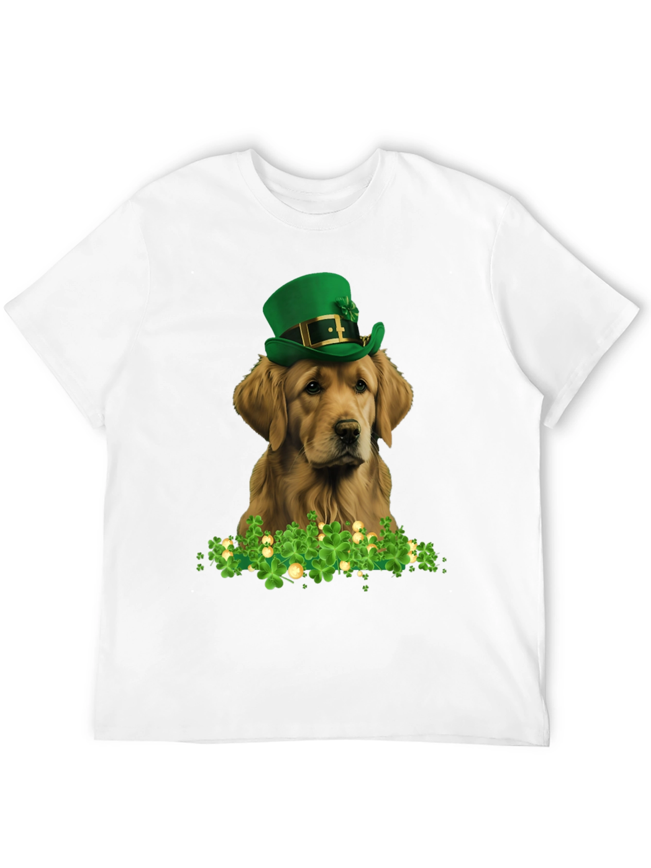 St. Patricks Day Golden Retriever T-Shirt