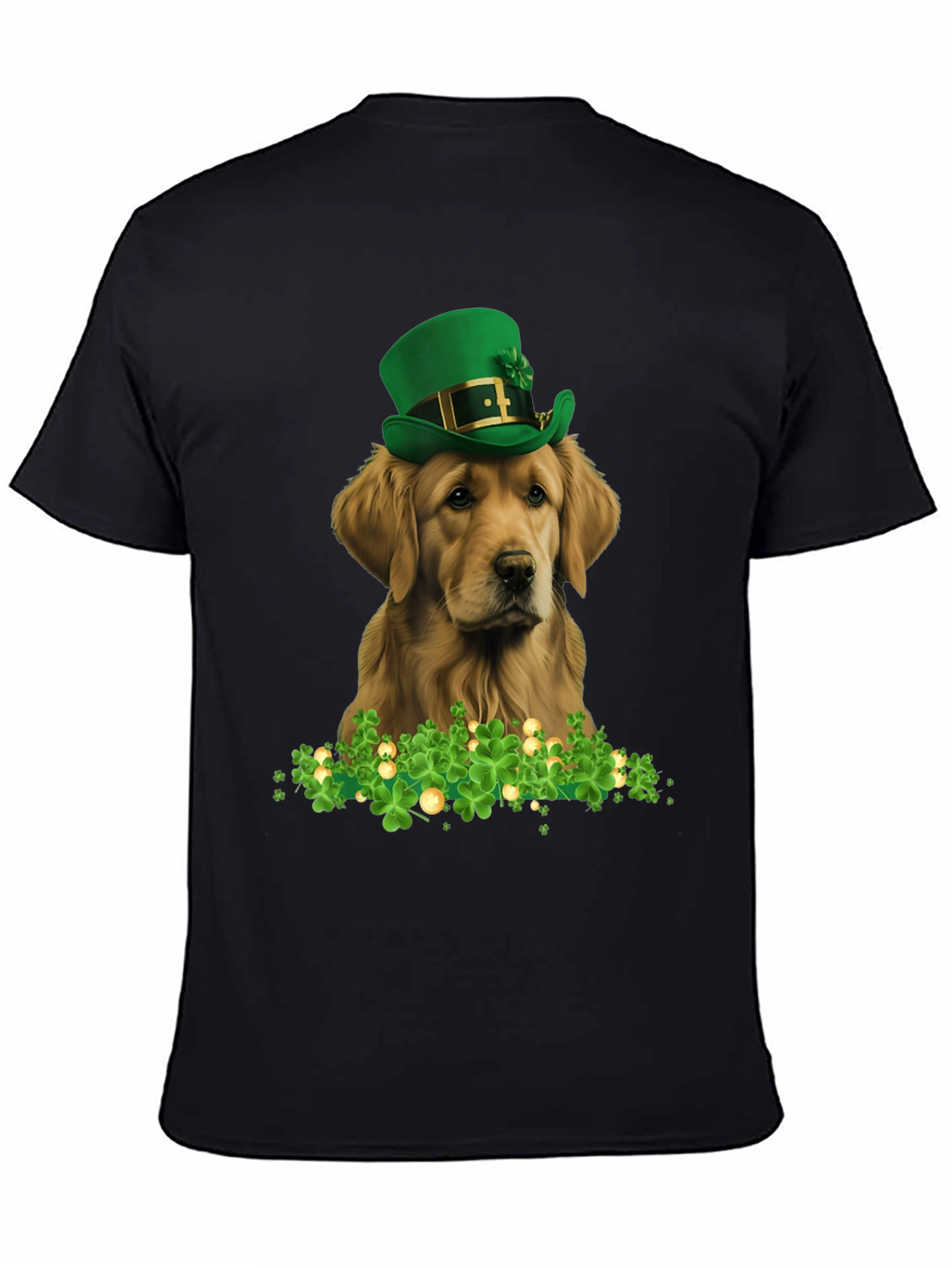 St. Patricks Day Golden Retriever T-Shirt