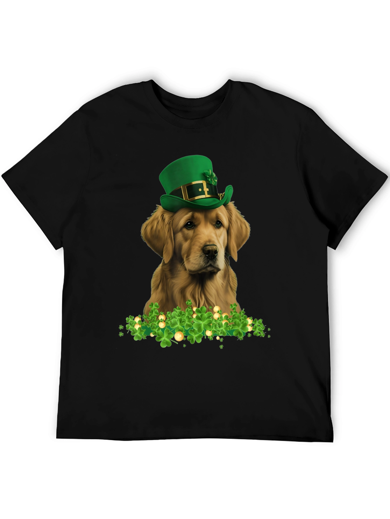 St. Patricks Day Golden Retriever T-Shirt