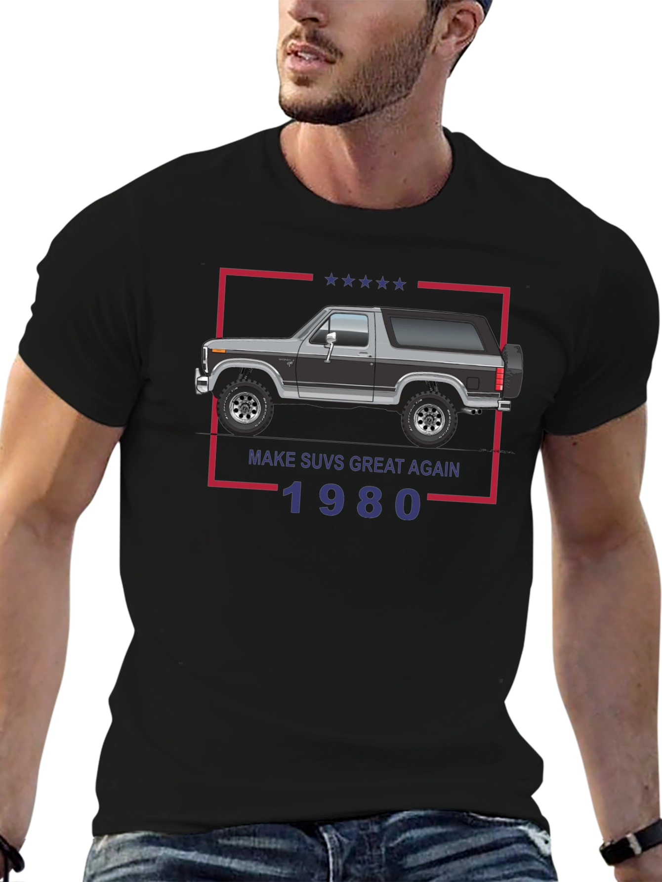 Make SUVs Great Again 1980s T-Shirt