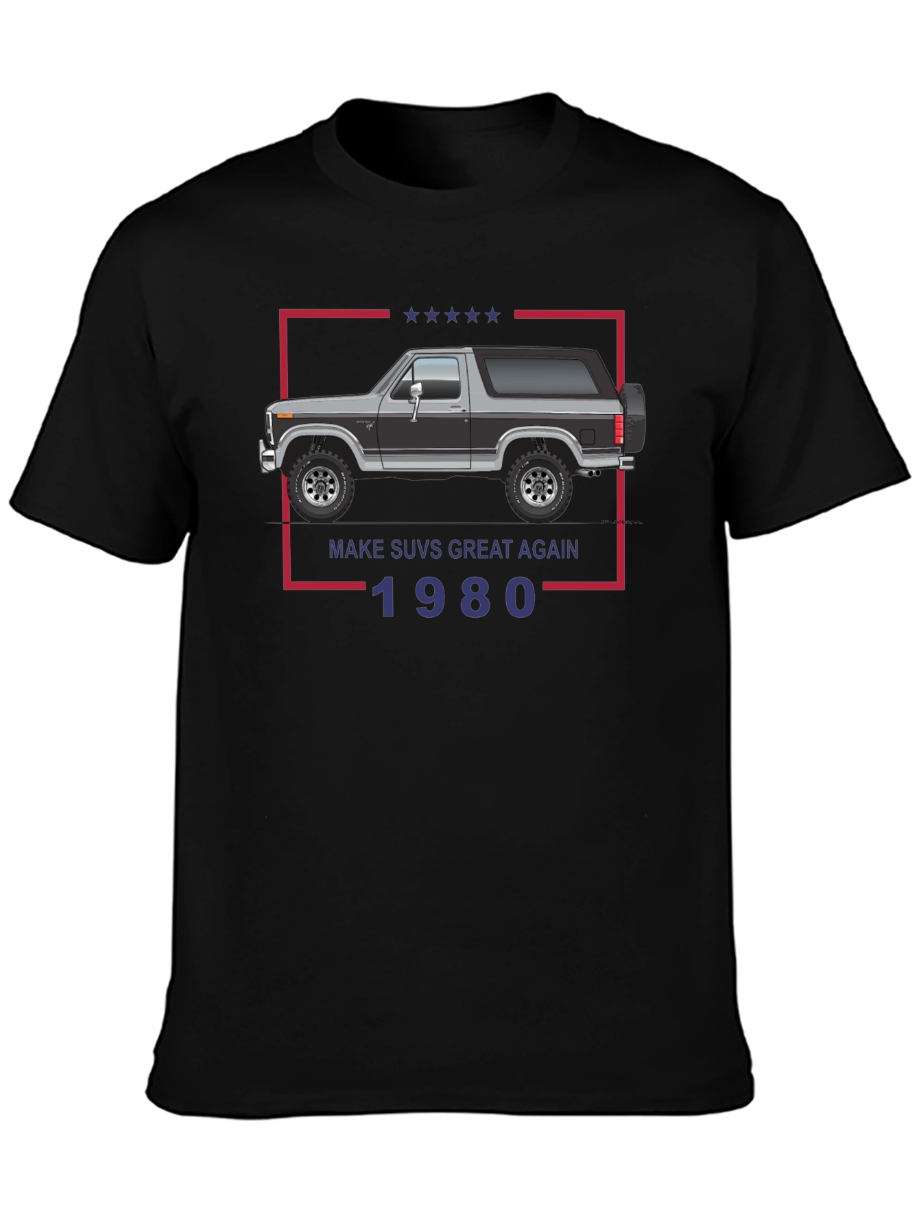 Make SUVs Great Again 1980s T-Shirt