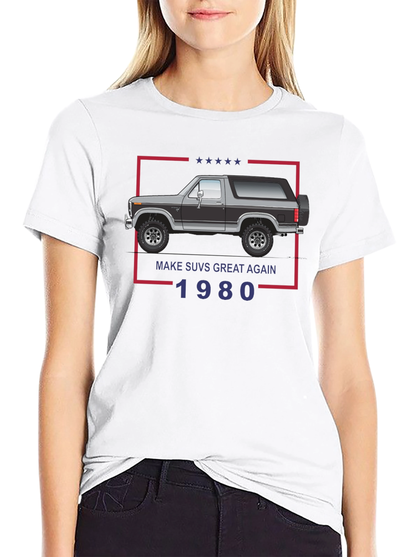 Make SUVs Great Again 1980s T-Shirt