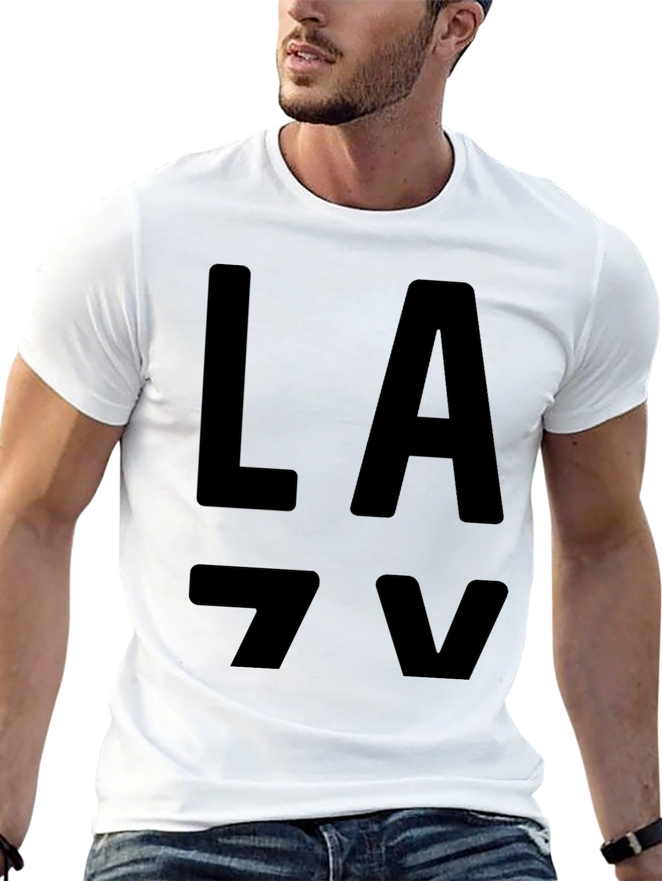 Bold LA Graphic Tee - Modern Casual Style