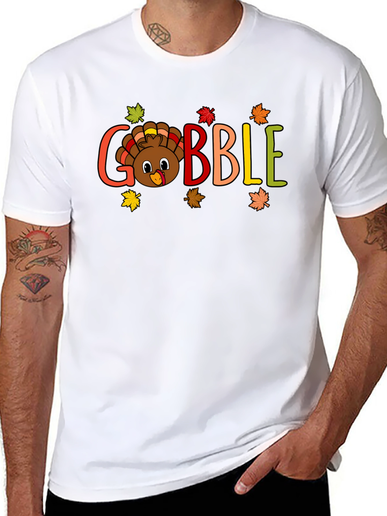 Gobble Turkey Thanksgiving T-Shirt