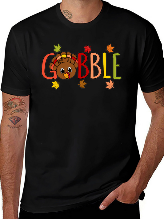 Gobble Turkey Thanksgiving T-Shirt