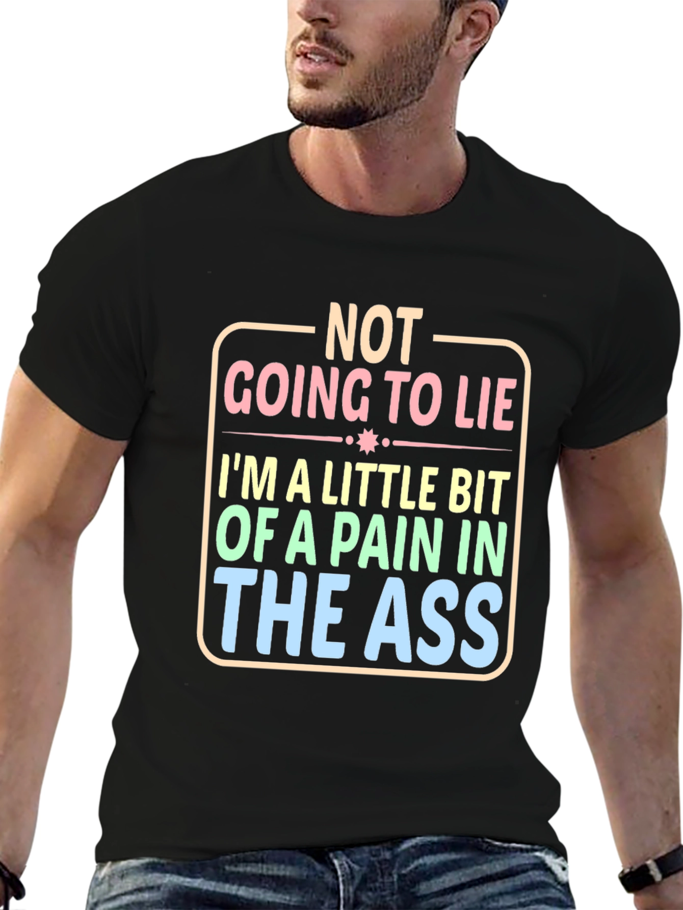 Not Going to Lie Funny Graphic Tee