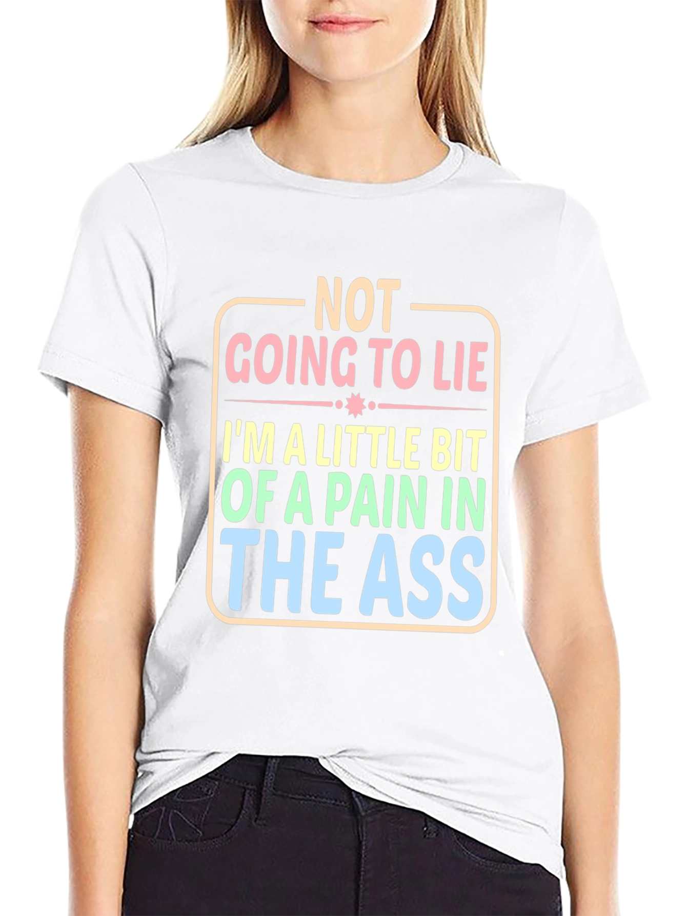 Not Going to Lie Funny Graphic Tee