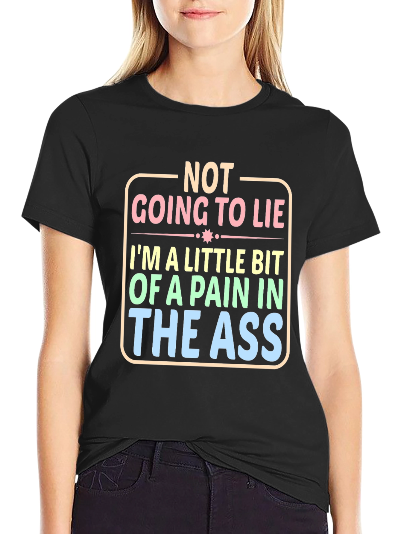 Not Going to Lie Funny Graphic Tee