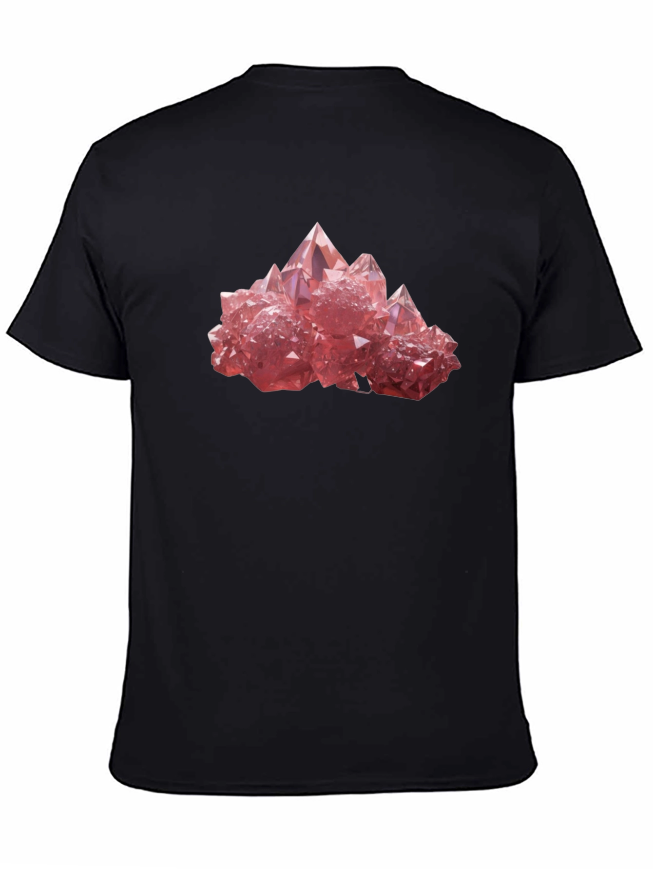 Crystals Graphic Tee - Black