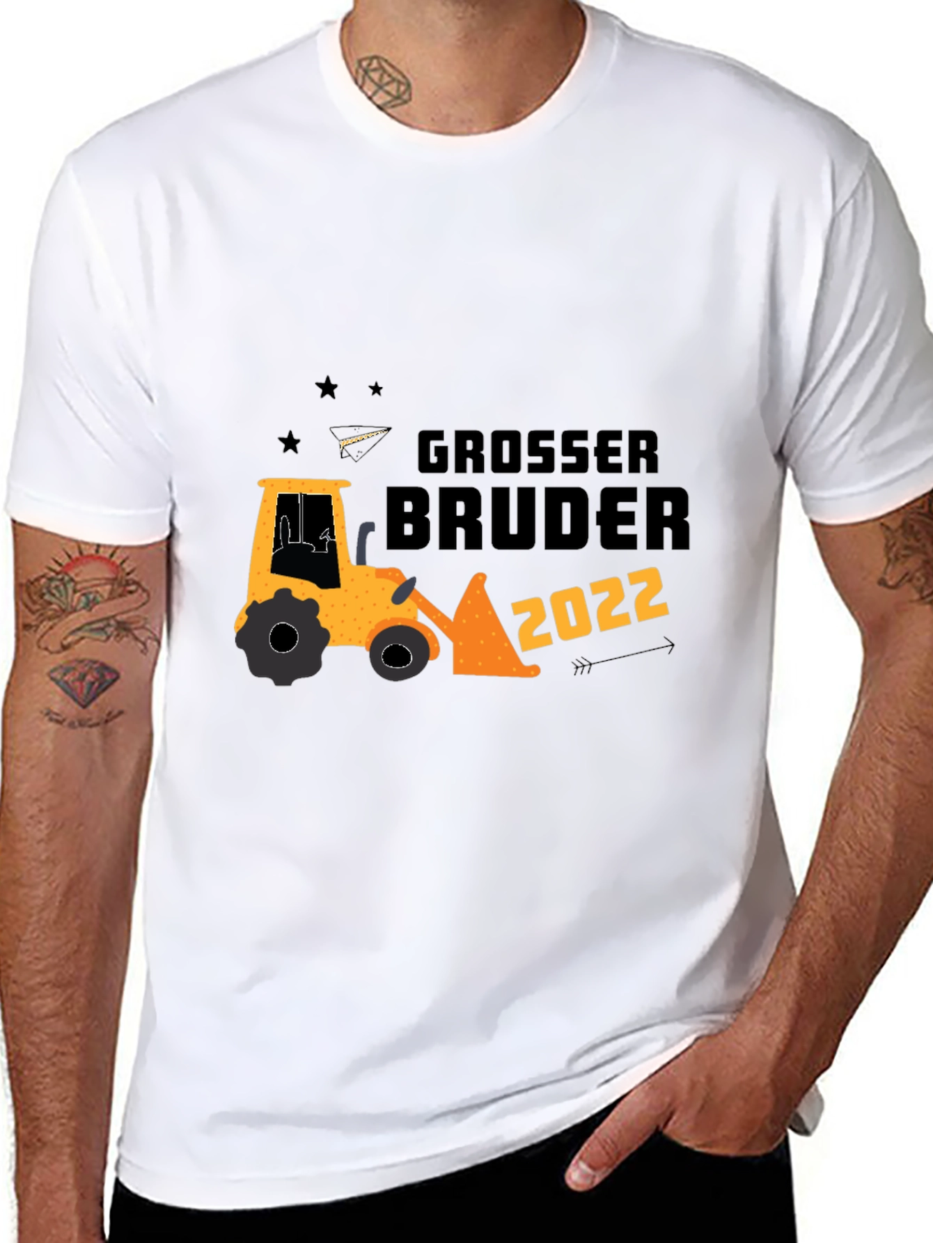 Grosser Bruder 2022 Kids Excavator T-Shirt