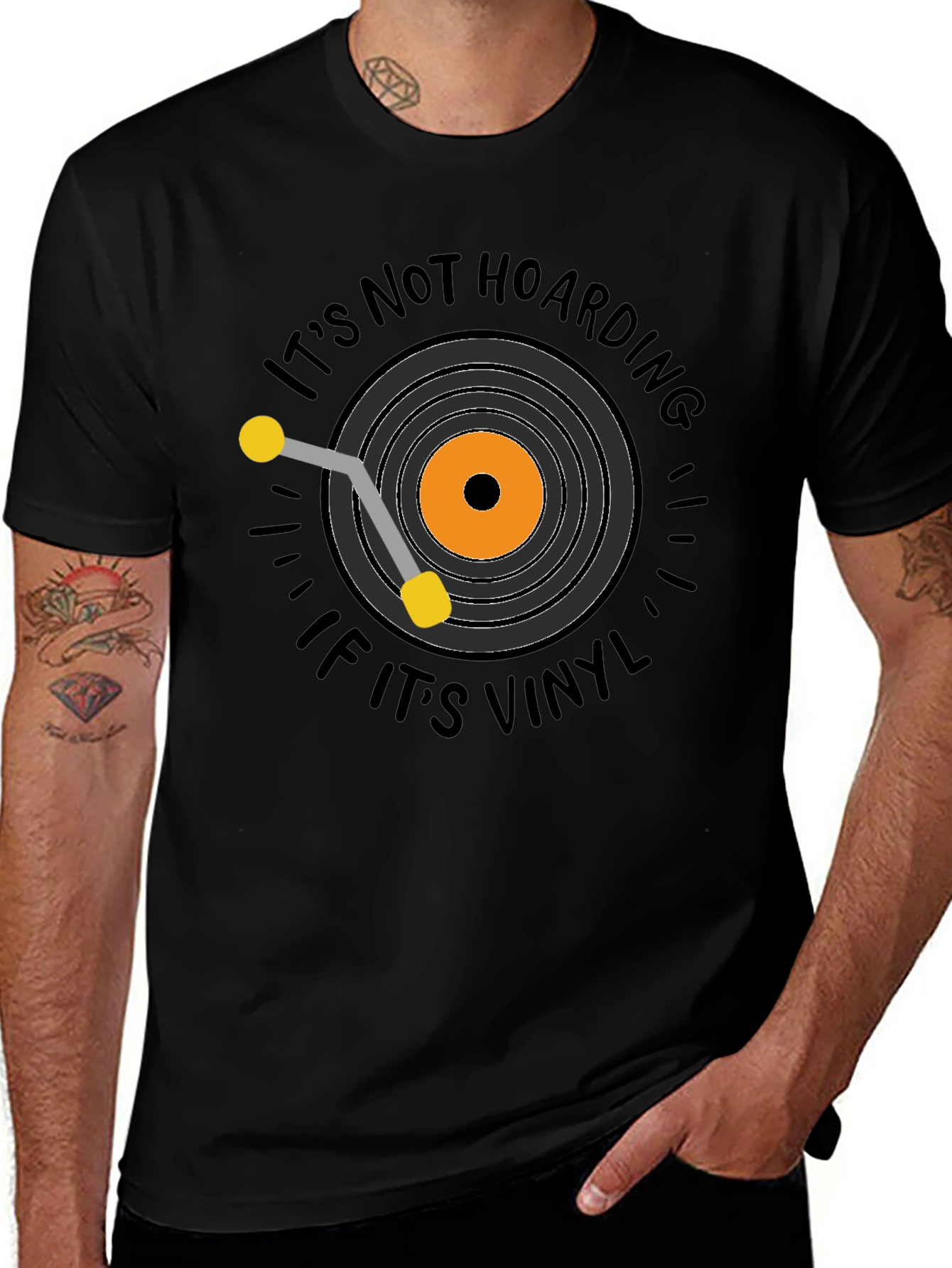 Its Not Hoarding If Its Vinyl T-Shirt