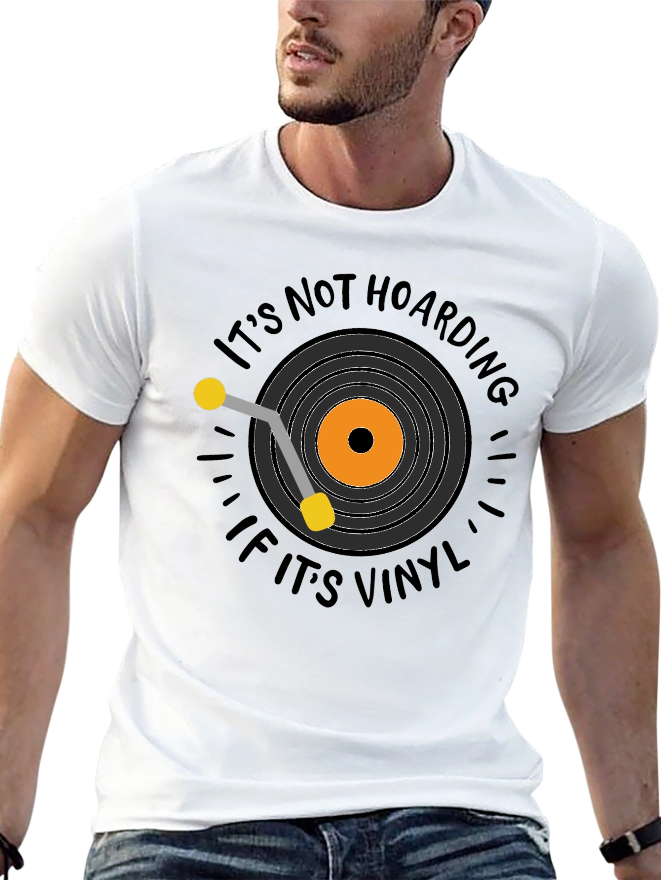Its Not Hoarding If Its Vinyl T-Shirt