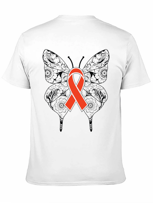 Butterfly Awareness Ribbon Graphic Tee