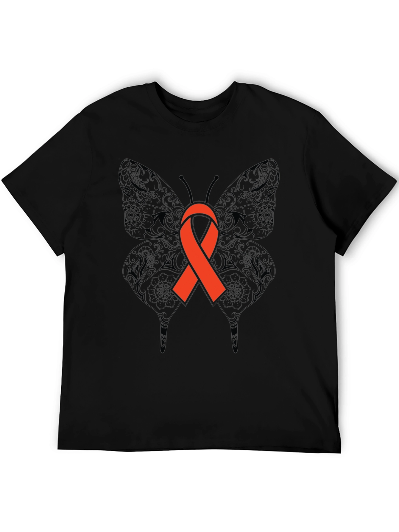 Butterfly Awareness Ribbon Graphic Tee