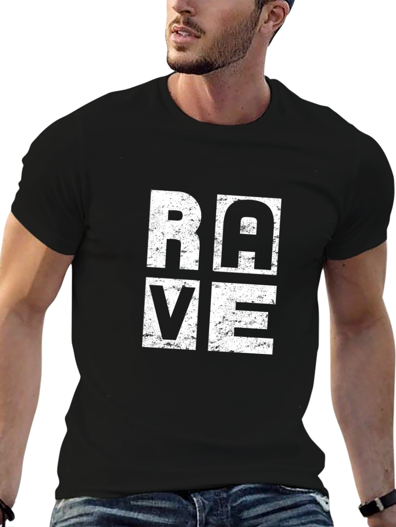 Rave Graphic Print T-Shirt