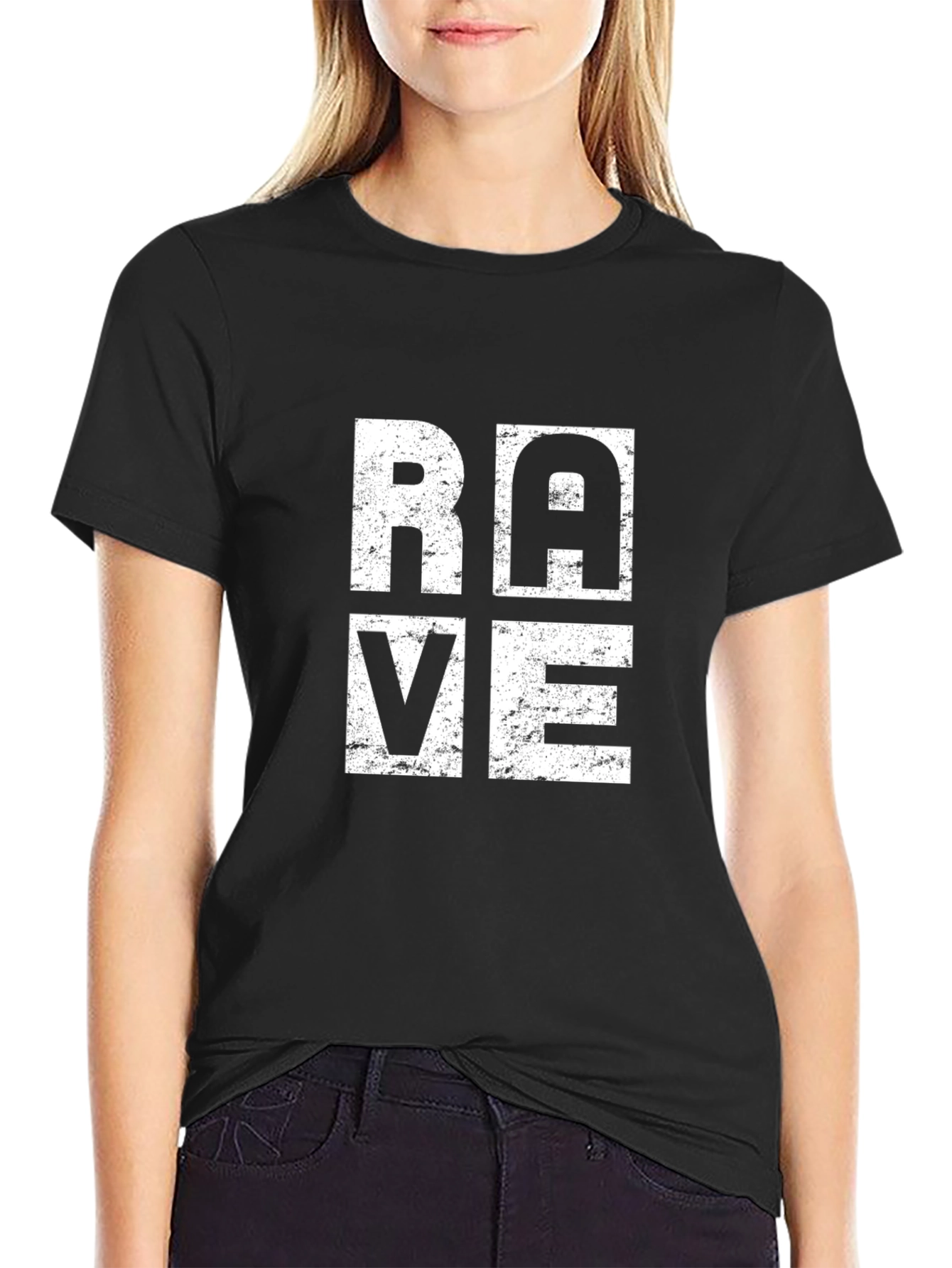 Rave Graphic Print T-Shirt