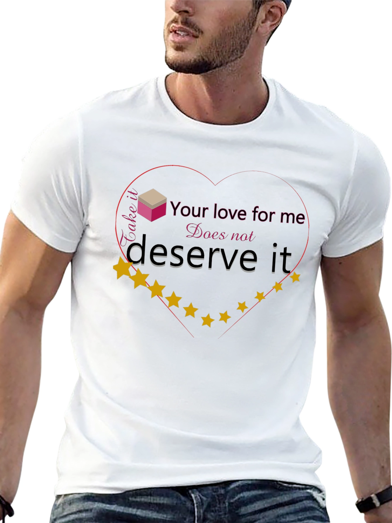 Heart Graphic Tee - Your Love