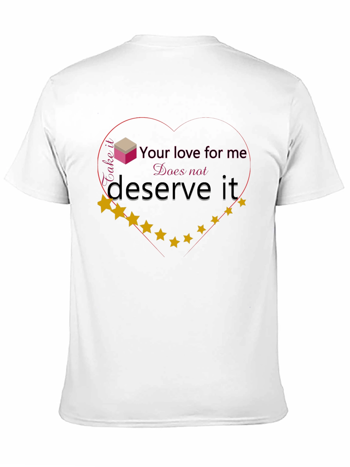 Heart Graphic Tee - Your Love