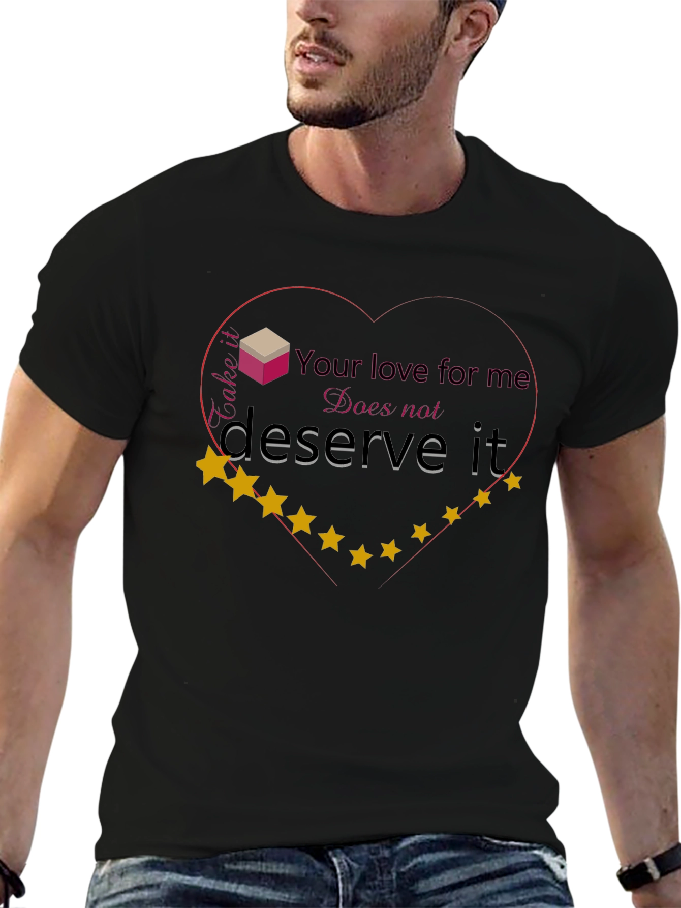 Heart Graphic Tee - Your Love