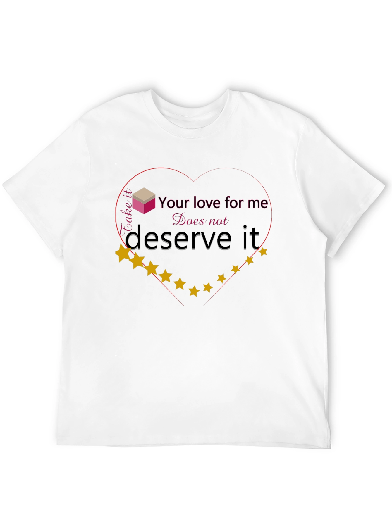 Heart Graphic Tee - Your Love