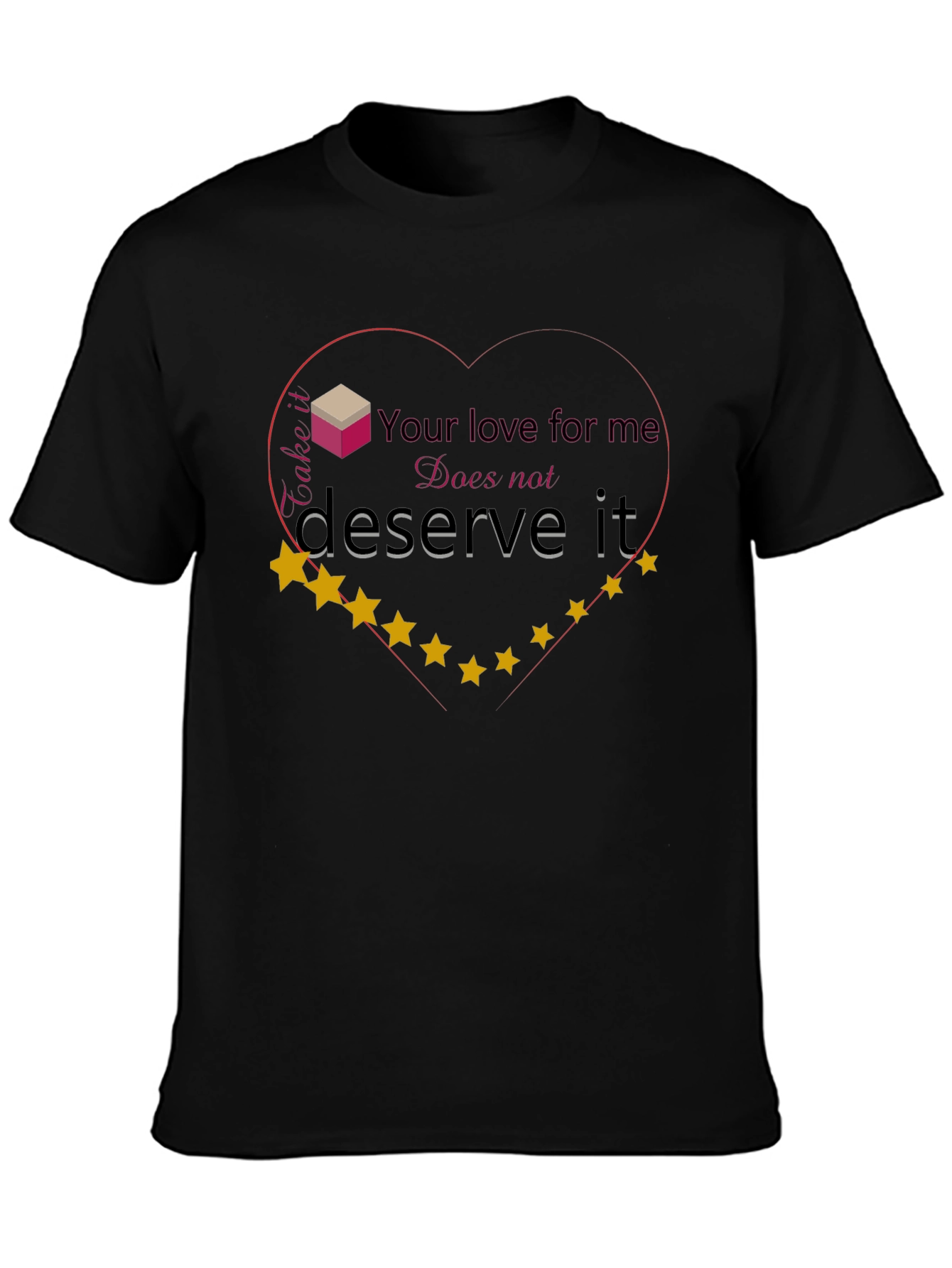 Heart Graphic Tee - Your Love